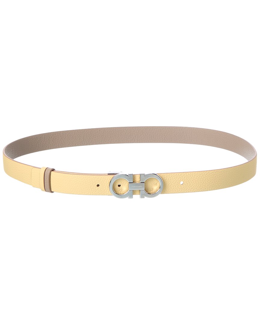 Ferragamo Gancini Reversible Leather Belt