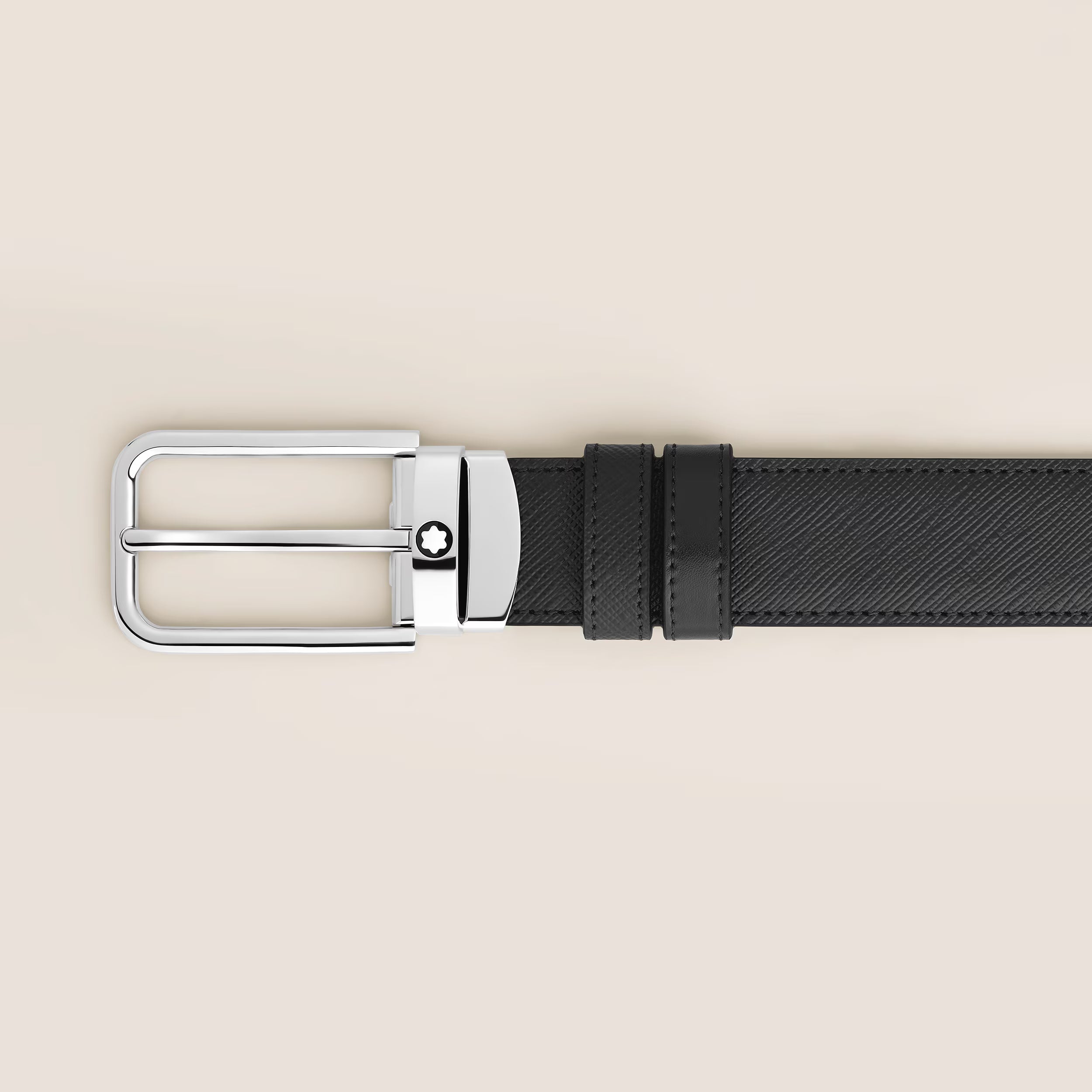 Montblanc reversible belt 30 mm Sartorial leather rectangular buckle 223409